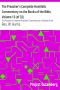 [Gutenberg 58767] • The Preacher's Complete Homiletic Commentary on the Books of the Bible, Volume 13 (of 32) / The Preacher's Complete Homiletic Commentary on the Book of the Proverbs